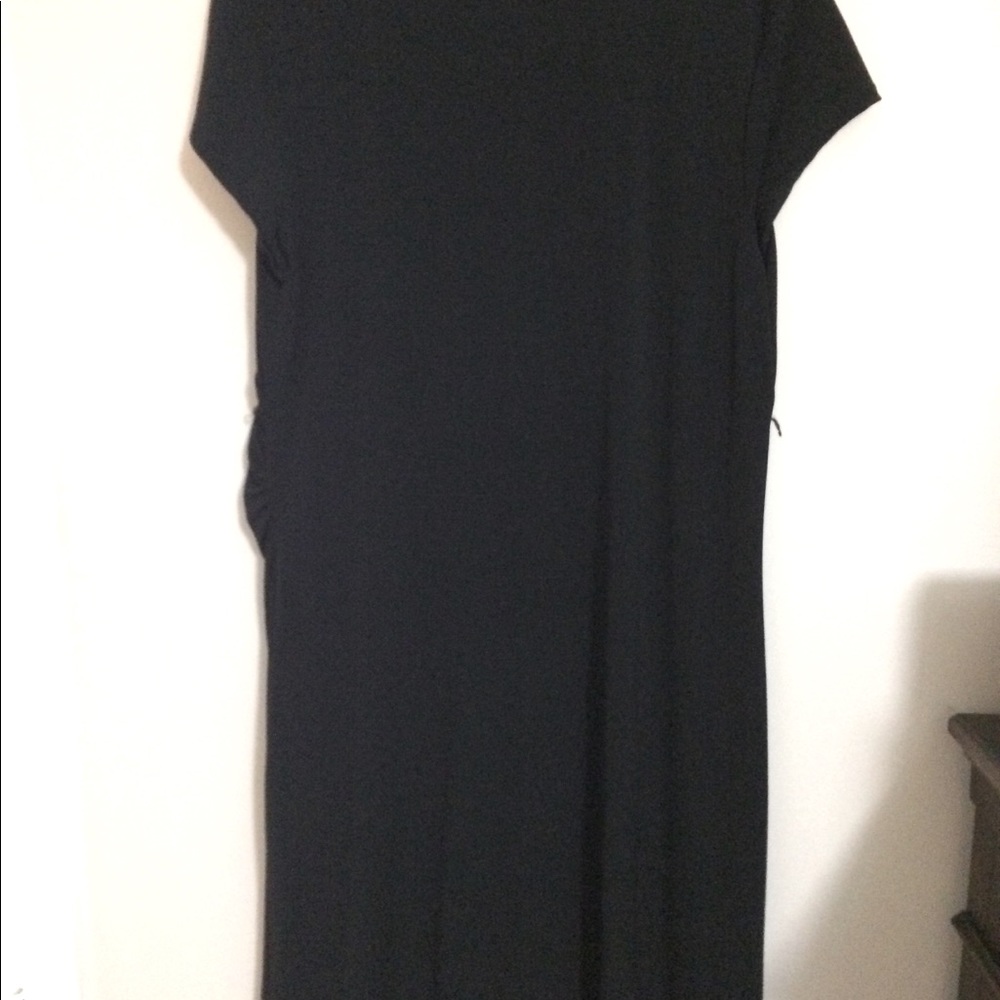 Classic Black Maternity Dress - Picture 7 of 9